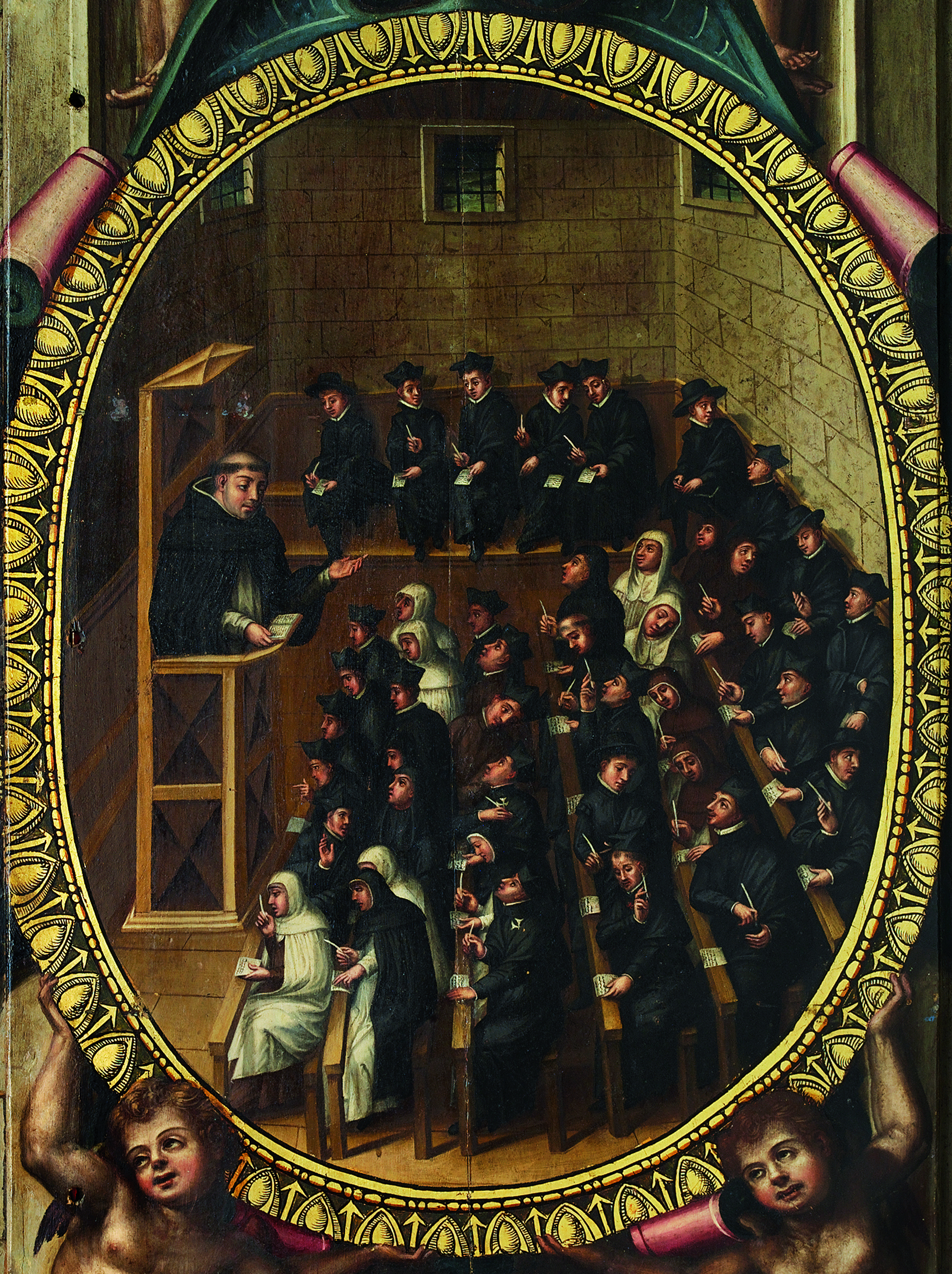 Lección de Teología en la Universidad de Salamanca